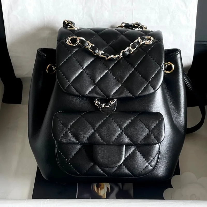 

Backpack Style 10a Cc Brand Designer 22s Backpack Bags Calfskin Luxury Fashion Shoulder Cross Body Lady Woman Purses Card Holder Wallet Duma Mini Handbag, Customize