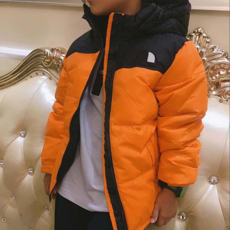 2026 New Kids Children Coat NF Designer Winter Jacket Boys Girls Outdoor Down Hooded Warm Parka perfume Black cologne Puffer Jackets Letter Print Cl