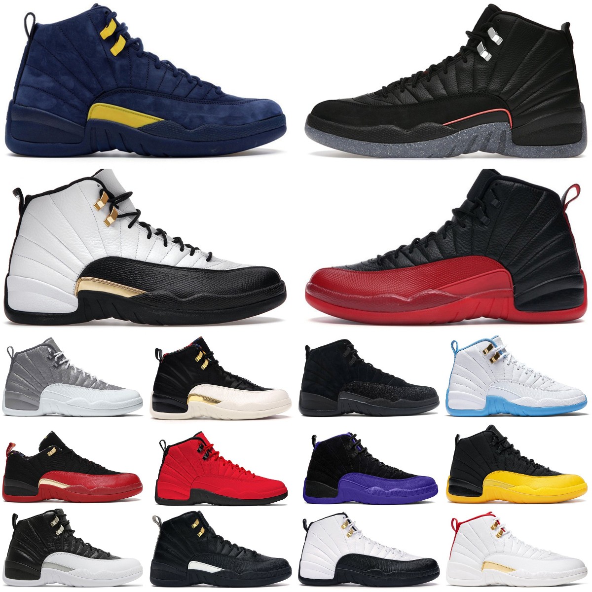 

2023 new Jumpman 12s Basketball Shoes 12 Stealth Hyper Royal University Blue Black Royalty Taxi Playoffs 2022 Utility Cherry Low Easter Men, Q1138