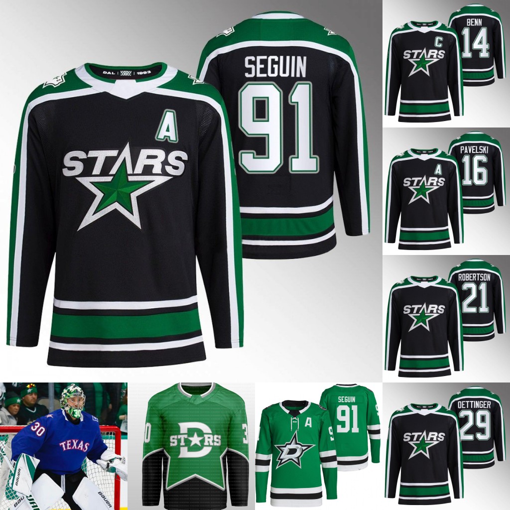 

Dallas 91 Tyler Seguin Stars Reverse Retro Jersey Max Domi Jason Robertson Jake Oettinger Miro Heiskanen Jamie Benn Joe Pavelski Wyatt Johnston Jani Hakanpaa, 2023 reverse retro men s-xxxl