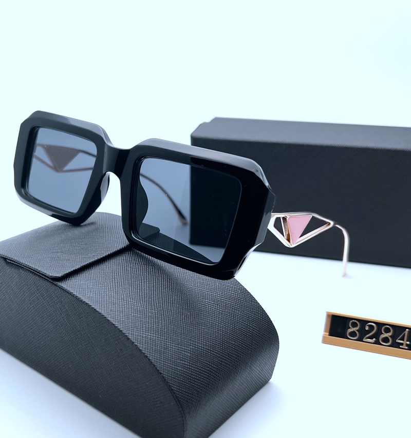 

2023 New Fashion Summer Vintage Small Square Black Frame Sunglasses For Women Retro Rectangle Sun Glasses Eyewear Shades With box