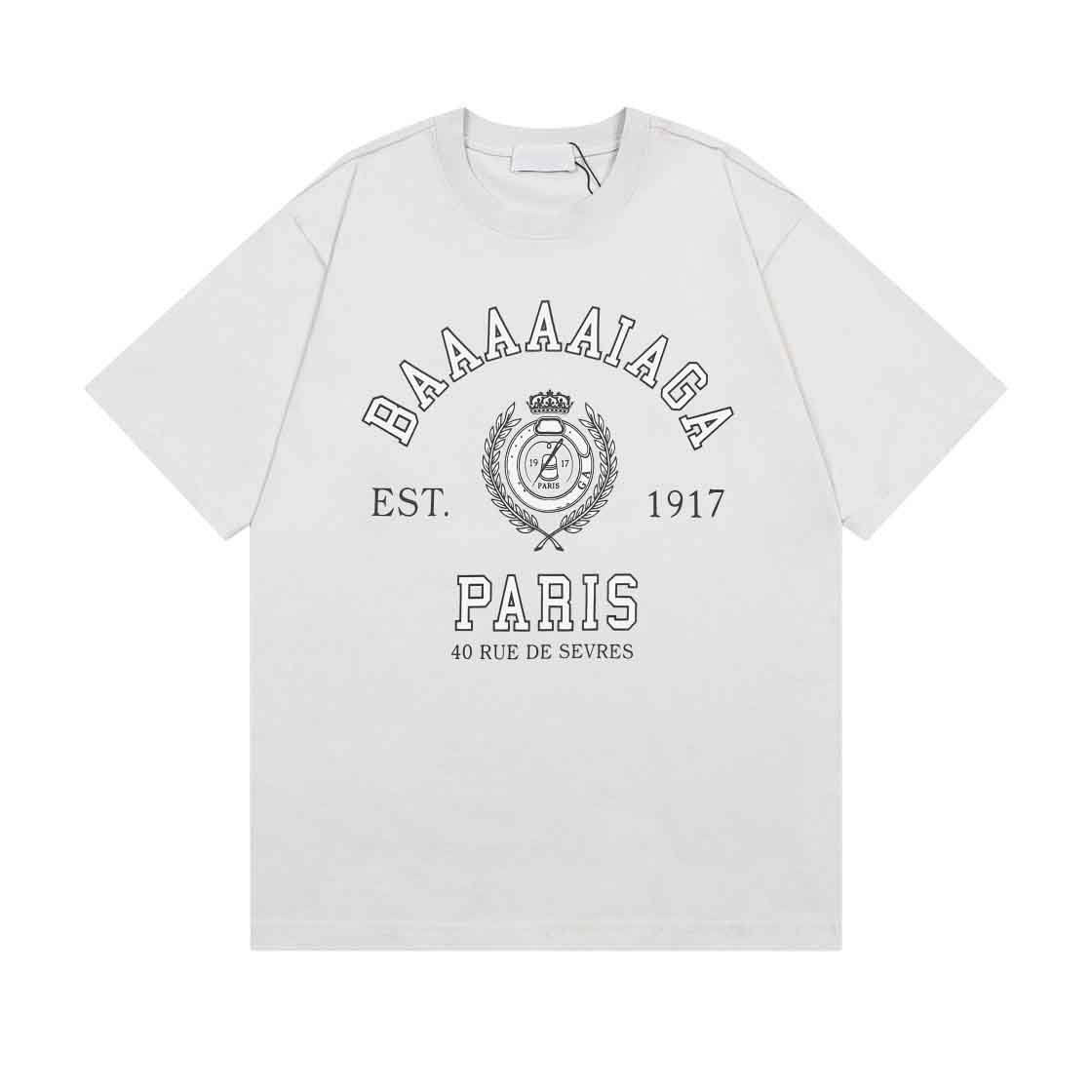 

Men's Plus Tees & Polos Round neck embroidered and printed polar style summer wear with street pure cotton 8G46, White