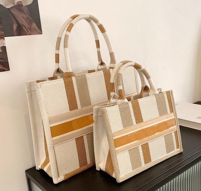 

Luxury Canvas Designer Duffle Shopping Tote Bags Large Shoulder totes bag Brown Shopping bag Duffle bags Designer Purse for Women 11705, Yellow
