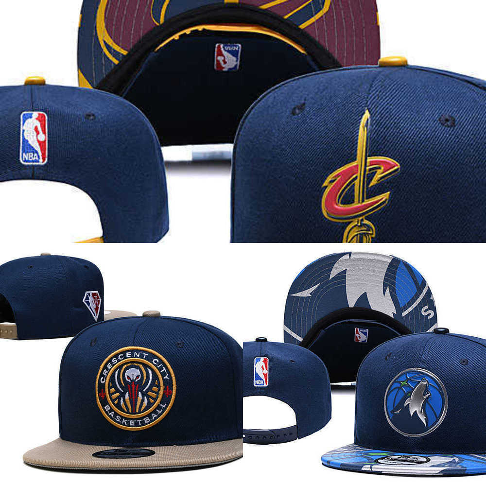 

Snapbacks Minnesota''Timberwolves''Caps New Orleans''Pelicans''hat Cleveland''Cavaliers''Basketball hats Adjustable, Color