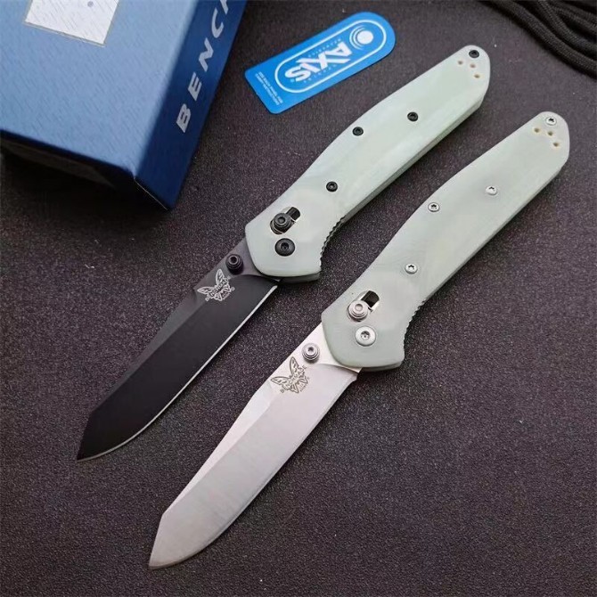 

2 colour Benchmade BM940 940-1 AXIS Osborne Folding Knife 3.4" S30V Blade, G10 Handle Outdoor Camping EDC 535 3400 3300 3350 4300 4600 4170BK 550 C10 C81 BM KNIVES
