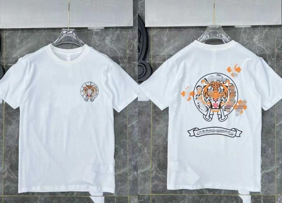 

Fashion Classics Men And Women T-shirts Heart High Quality Brand Crew Neck Chromes Short Sleeves Tops Tees Ch T-shirts Sweater Casual Horseshoe Sanskrit Cross Print, Cu11