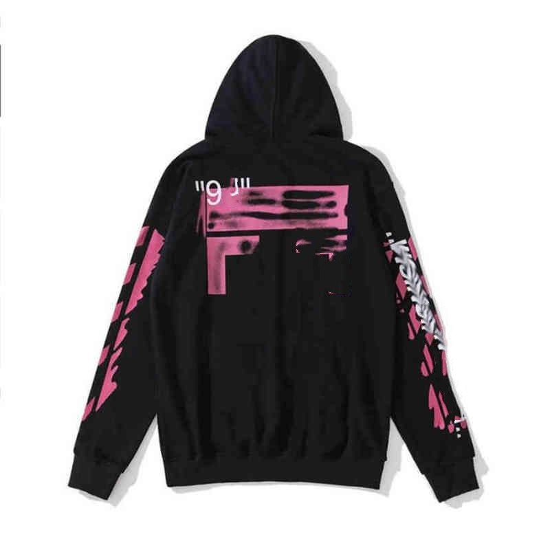 

New Offes Hoodies Designer Men Women Long Sleeve Finger High Street Pullover Clothes Sweatshirts Sports White Cotton Euro Size Hooded Comfortable Sweatshirt Eou, Postage subsidy shot