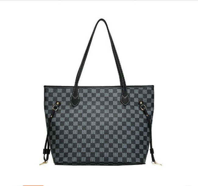 

Topo Quality Designer Handbag bag Purses Classic Fashion Women messenger Shoulder Bags Lady Totes handbags 35cm With Shoulders Strap Dust Bag 8 colors black grid, Brown grid