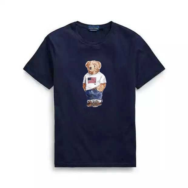 

cc USA Men's Polos 100% cotton men's t-shirt designer polos shirt bear t-shirt, 35