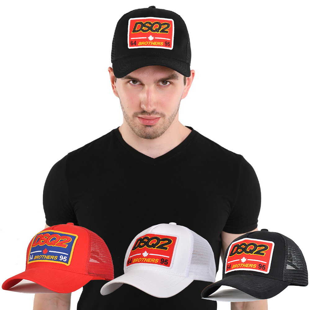 

Hat DSQ2 Fashion Brand Four Seasons Outdoor Sunshade Baseball Hat Men's Hat Women's Versatile Duck Tongue Hat Net Hat