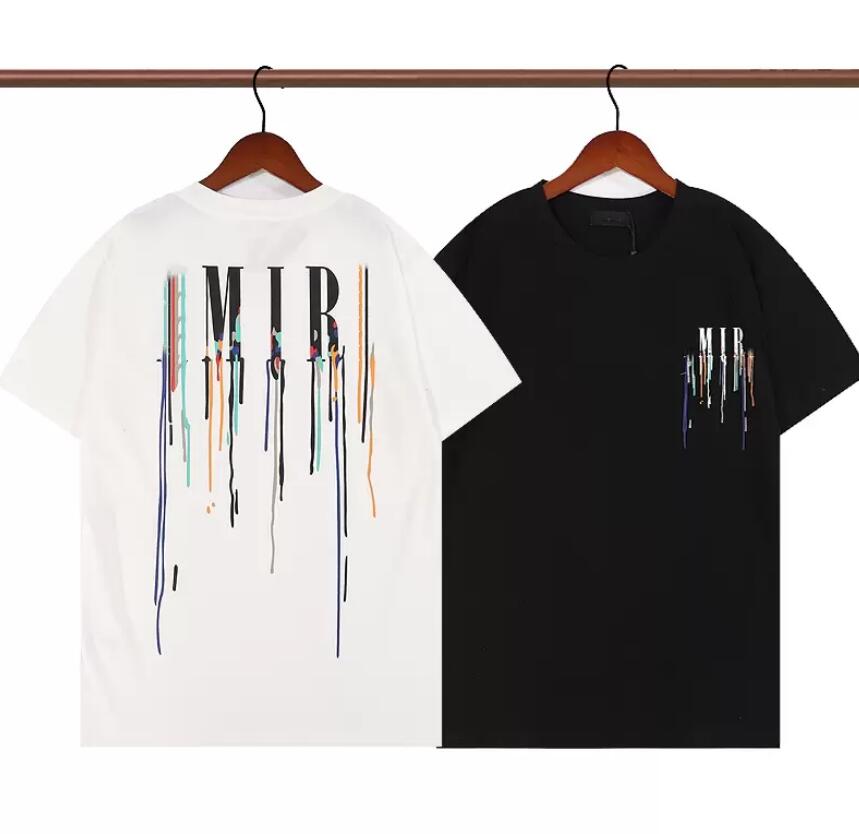 

Mens Womens Designer T shirts Printed Fashion man T-shirt Cotton Casual Tees Short Sleeve Luxury Hip Hop Streetwear TShirts Amiri, Add postage