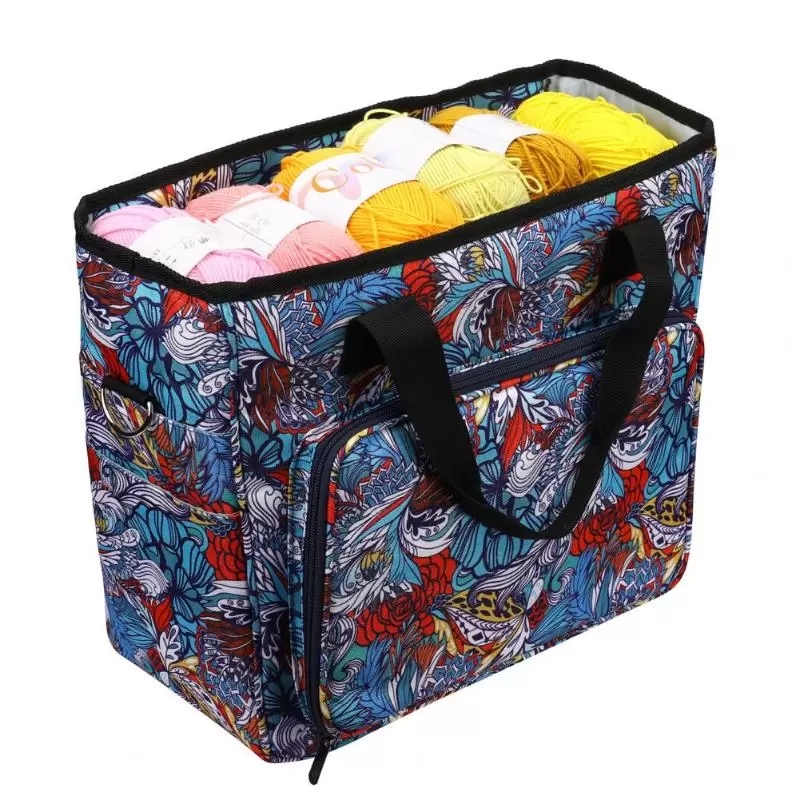 

Yarn Storage Bag Knitting Bags Large Capacity 600d Oxford Cloth Crochet Needles Totes Organizer For Home 1223861