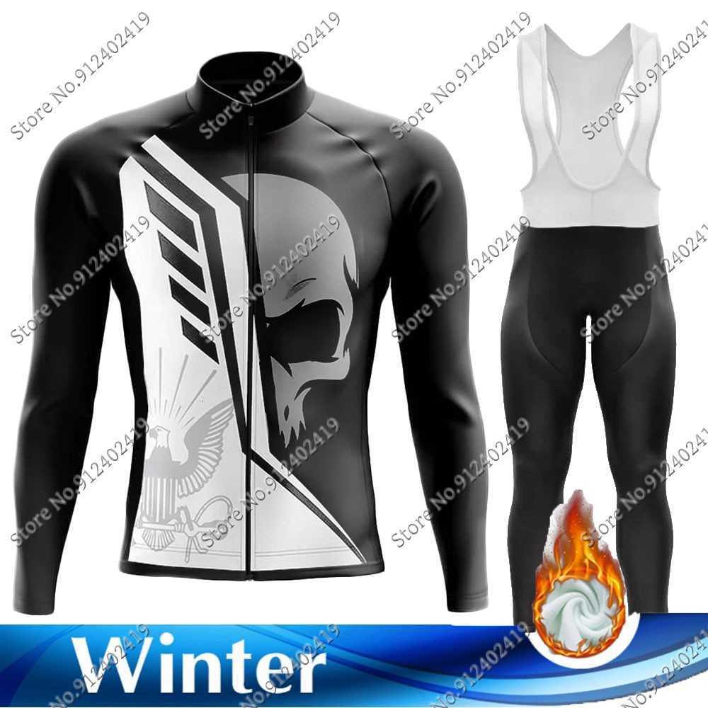 

Designer Maillot 2022 Skull Pro Team Cycling jerseys sets Winter Clothing Suit Men Long Sleeve MTB Bike Road Pants Bib Ropa Ciclismo, Summer 6
