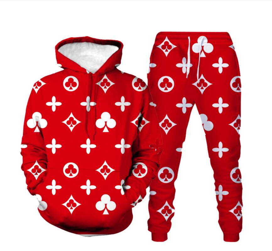 

Men Tracksuits Two Piece Sets Patchwork 3d Printed Zipper Pullover Hoodies Jogging Pants Slim Sweatshirt Outfits Hip Hop Streetwear Suits, Customize