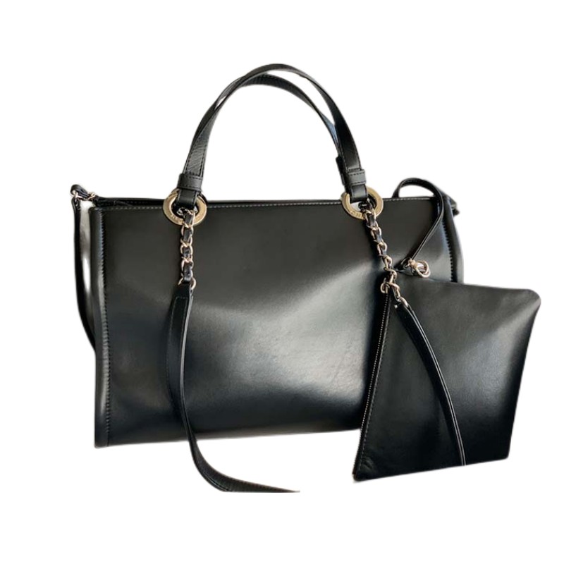 

Designer bag tote bag Fashion Totes Leather handbag Women Bags Composite Shopping Shoulder Bags CrossbodyBag Small fragrant wind Autumn and winter shopping bag, Black2