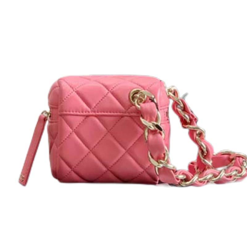 

AAAAA designer bag wholesale luxury Hobos bags purse wallets letters quality luxurys handbags women handbag utility crossbody chain with letter gold hardware, Pink