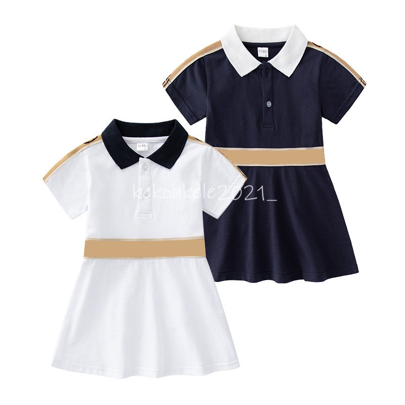 

Newborn Baby Girl Dresses Summer Spring Clothes Princess Dress Thin Cotton Infant toddler Girls Clothing, Navy blue /long sleeve
