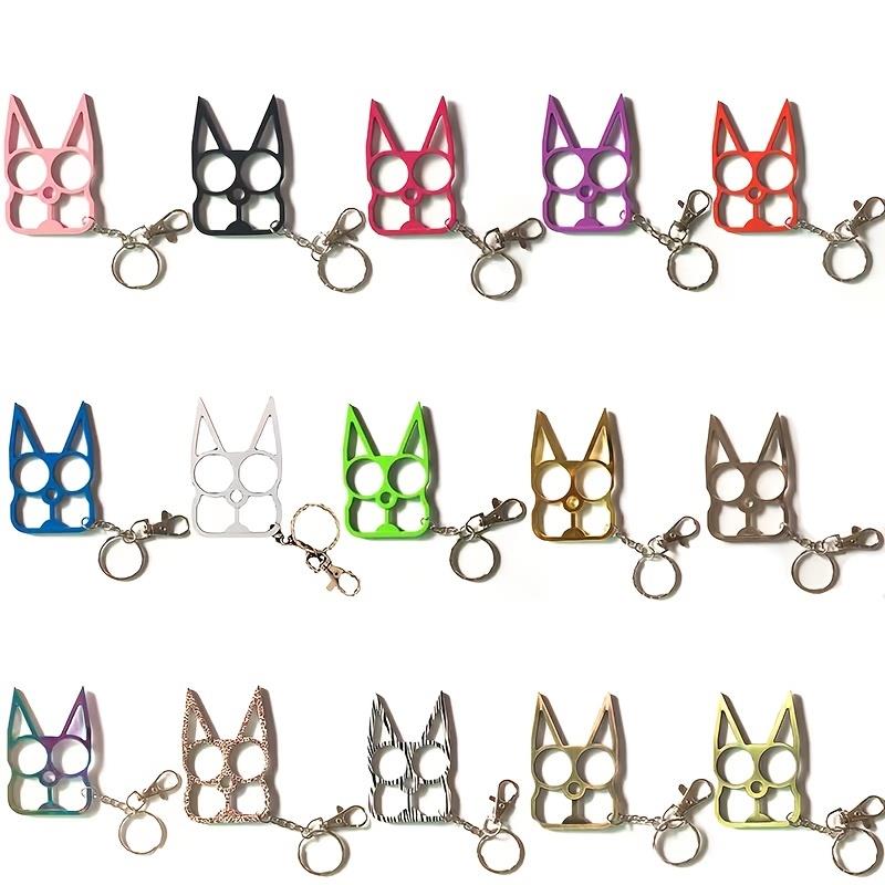 

Male and female keychains refers tiger boxing set broken window escape keyring creative multi-functional pendant cute cat claw outdoor self-defense key chain h0012
