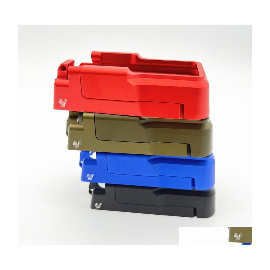 

Tactical Accessories Mag Well Cnc Aluminum Made Magwel For Hk416 Ttm M4 Ar15 Hunting Drop Delivery Sports Outdoors Dh47H