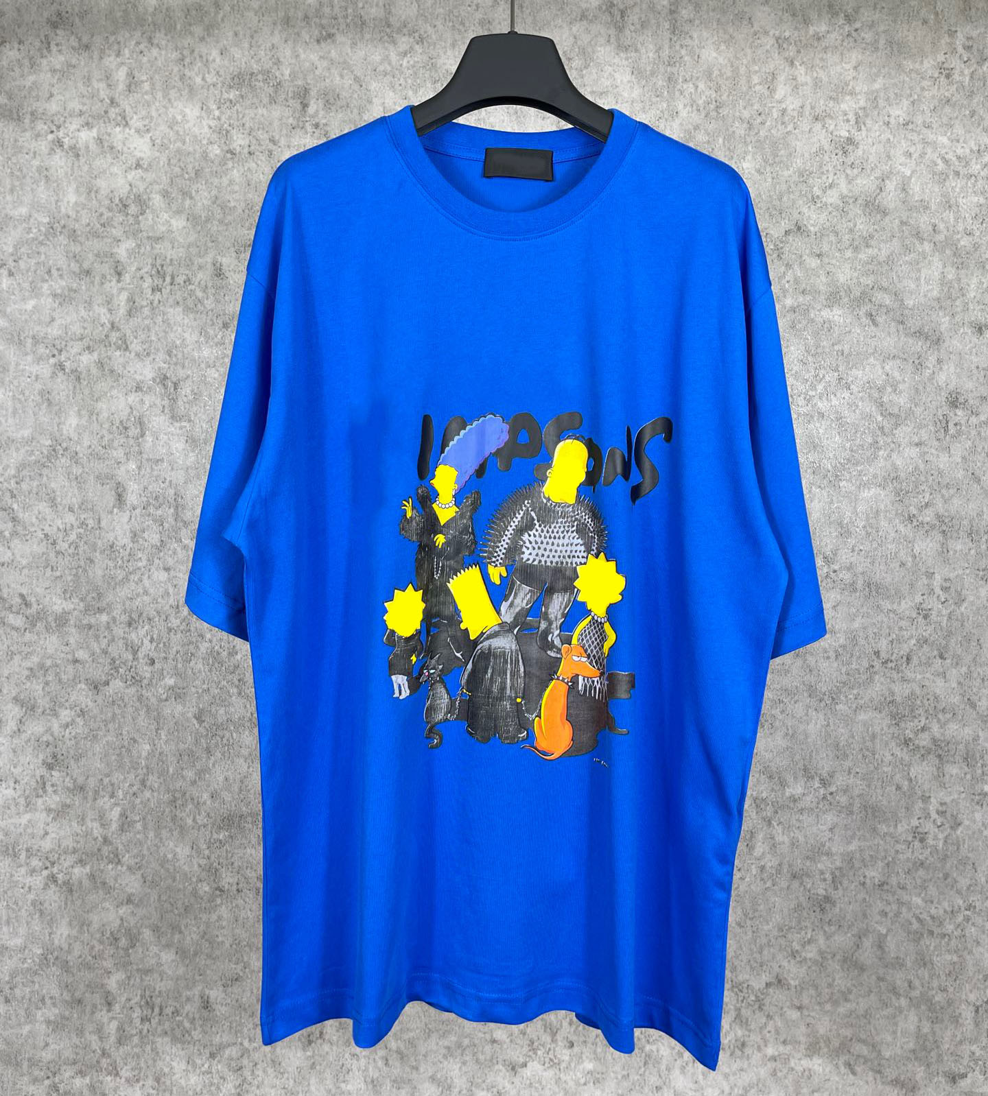 

Men's Plus Tees & Polos Round neck embroidered and printed polar style summer wear with street pure cotton 73fY65w53, Black