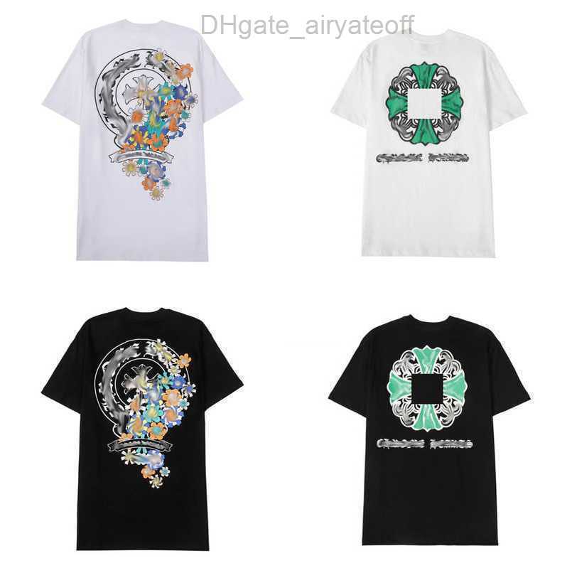 

Men's Luxury t Shirt Classic Brand Tops Tees Men Women Sanskrit Letter Sweatshirts Short Sleeve Horseshoe Designer Couple T-shirts Cross Unisex Tee s Cow0, 13