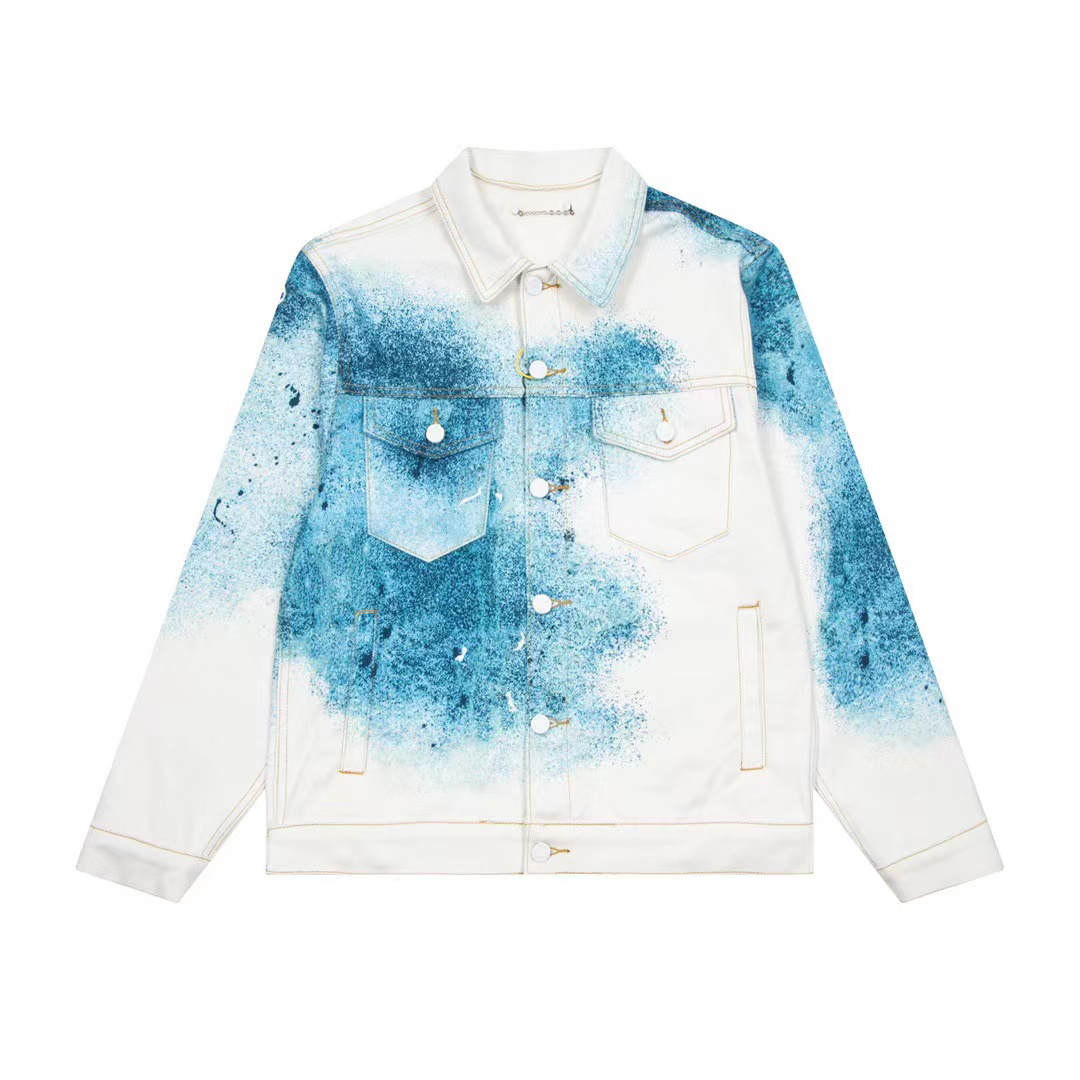 Veste de denim de créatrice pour hommes et femmes