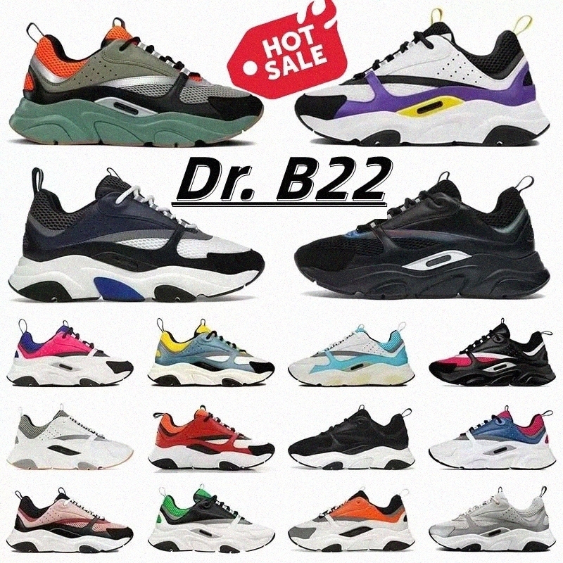 

B22 Desinger Mens Womens Casual Shoes B22s Reflective Black Light Blue White Olive Neon Pink Purple ports Sneakers Trainers Eur 36-47, 26