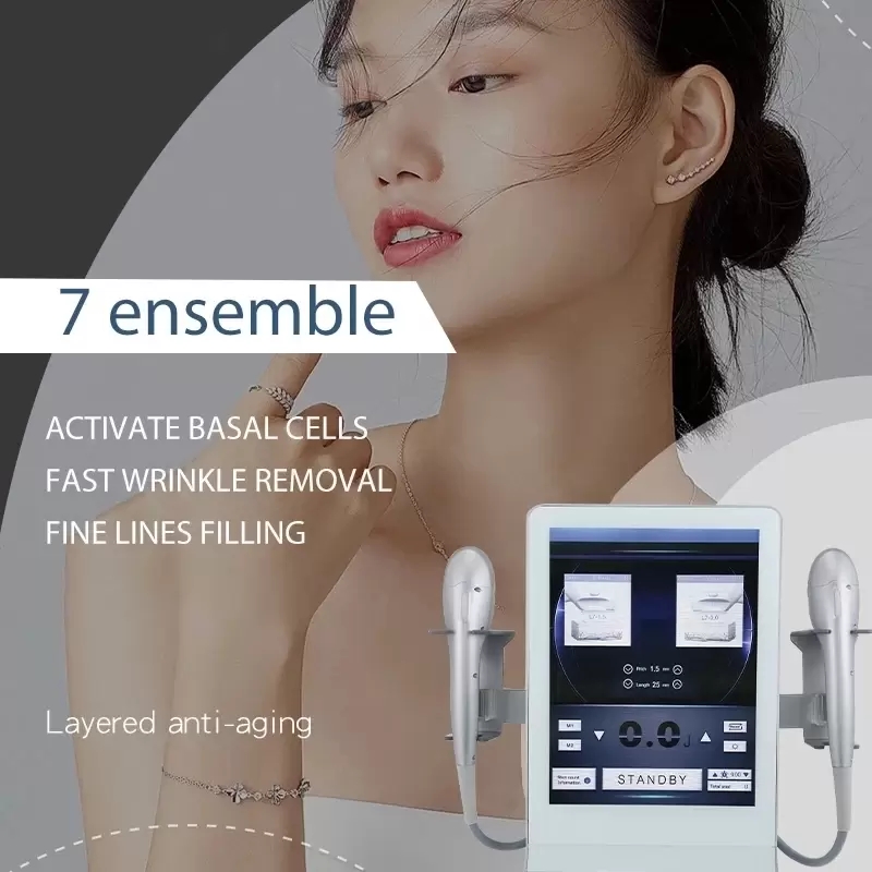 

Ultra 7D HIFU Slimming Former HIMFU Face Lifting Wrinkle Removal 2 IN 1 HIFU machine High Intensity Ultrasound Skin Tightening Device