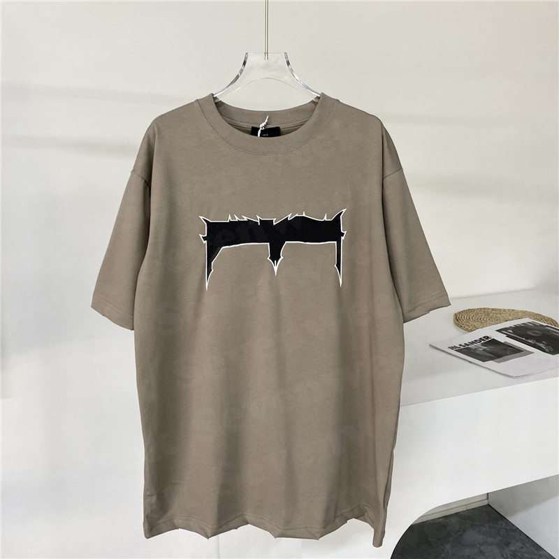 

Mens T Shirt Designer For Men Womens Shirts Fashion Tshirt With Letters Casual Summer Short Sleeve Man Tee Woman Clothing, Brown