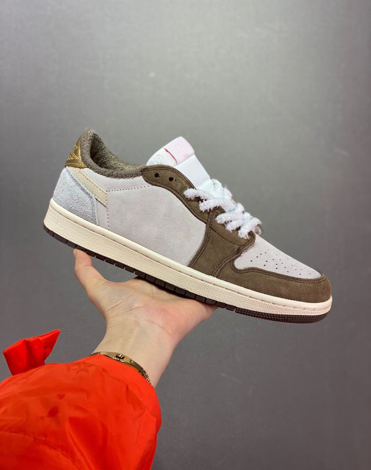 

With Box 1s Low Basketball Shoes Men Women Year of the Rabbit Sneaker, Multi