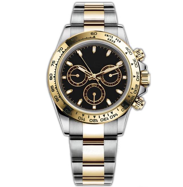 

Luxury Mens Watches Designer Watch Montre De Luxe Automatic Wristwatches Stainless Bezel 316L Steel Adustable Folding Buckle, 0.8mm