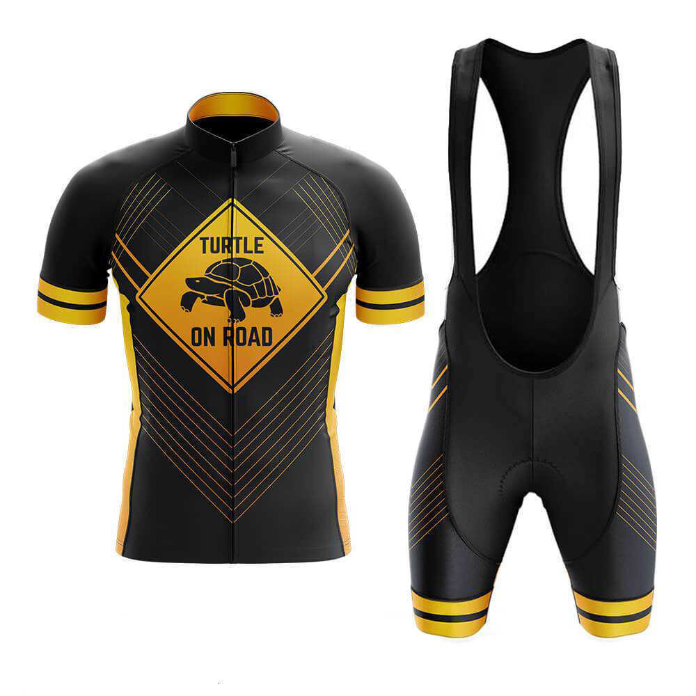 Turtle Cycling Jersey Set 2022 On Road Mens Summer Bicycle Clothing Road Bike Shirts Suit Bicycle Bib Shorts MTB Maillot Ropa-image-838198814