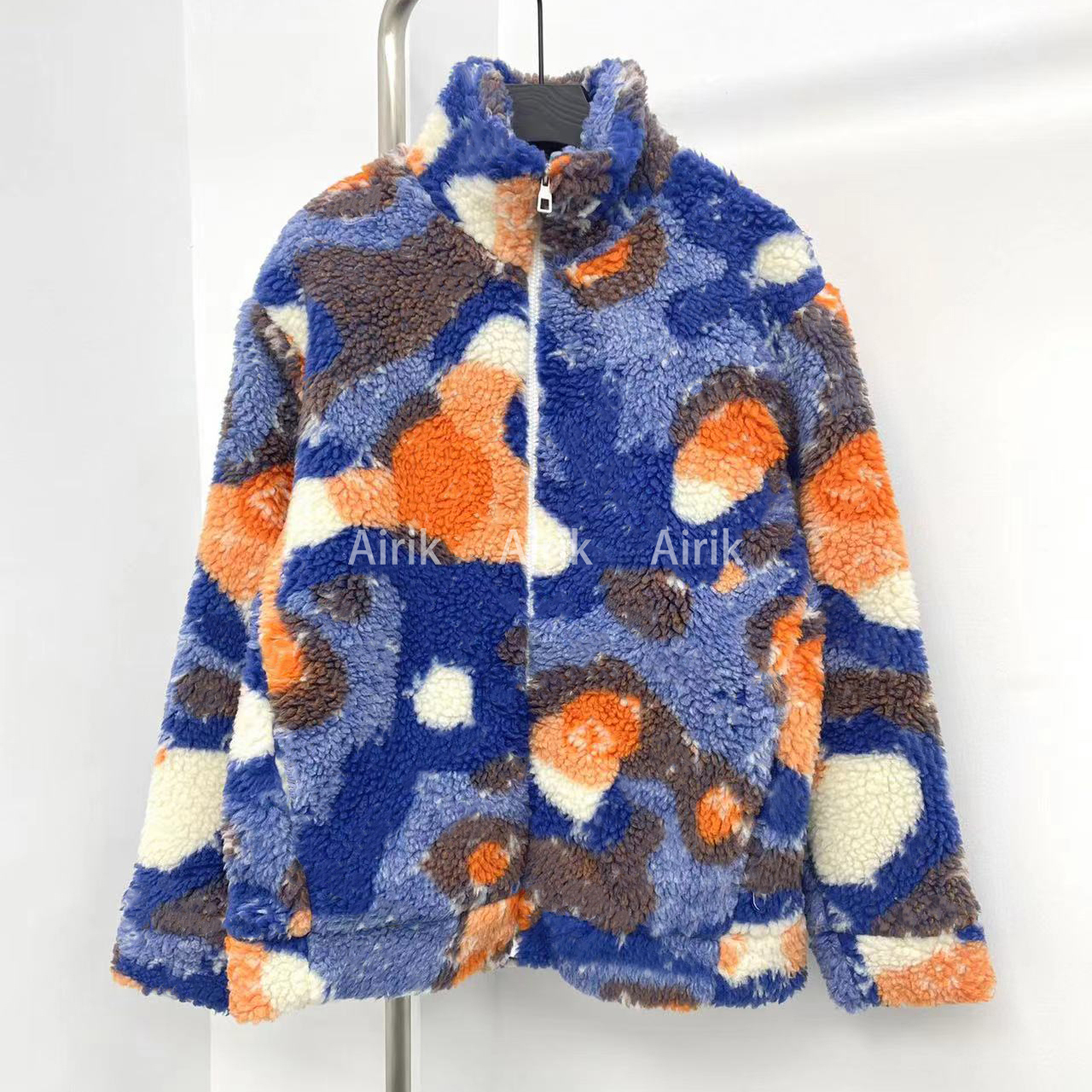 Men's Fur Faux Fur 2023 Mens Winter Warm Fleece Coat Jacket Autumn Solid Color Cardigan Casual Fur Jackets Lambswool Outwear Tops