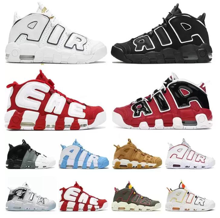 

Basketball shoes Air More Uptempos 96 Max Black Royal Action Grape Light Aqua Valerian Battle Blue Volt White Tatal Orange Hoops Barley Green Sneakers