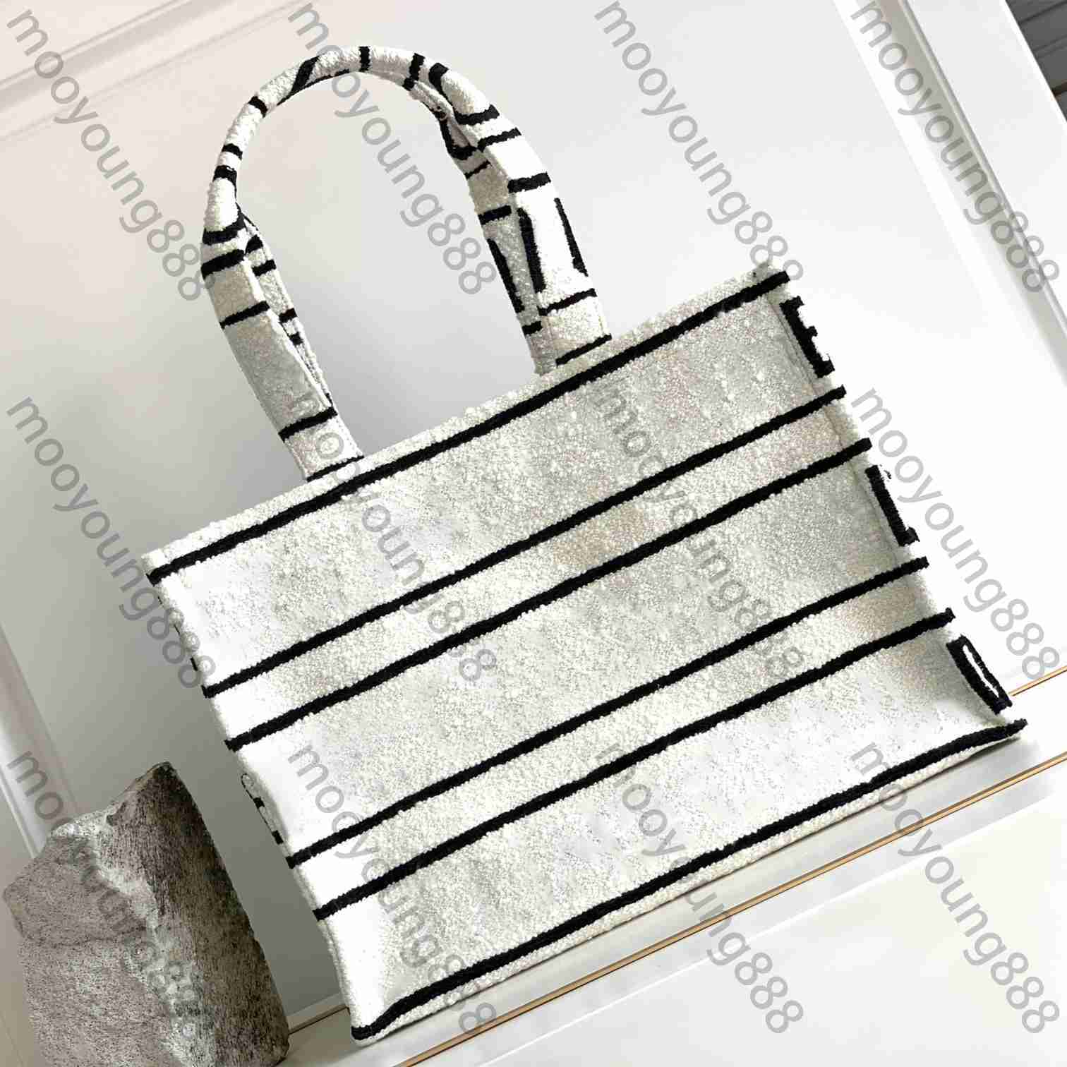 

10A Top Tier Quality Luxuries Designers Cabas Thais Bag 41cm Large Womens Letter Print Handbag Shoulder White Bag Real Leather Shopping Bags, Upload pics to contact us