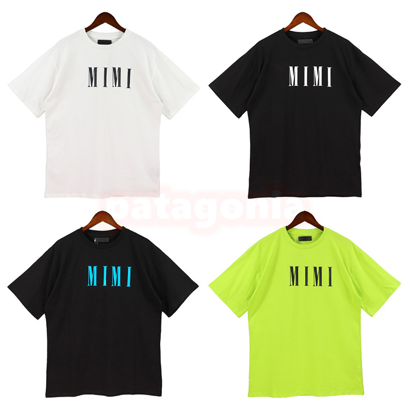 

Mens Summer T Shirt Womens Fashion Personality Letter Print Cotton Tees Lovers Hip Hop Clothing Size S, Black-blue