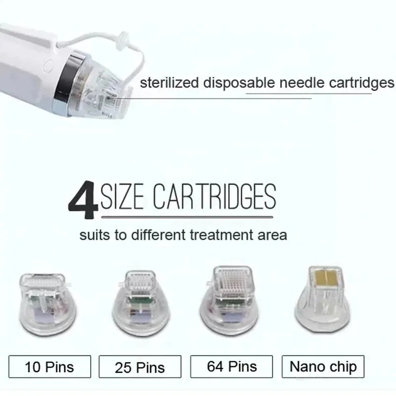 Accessories & Parts Fractional Rf Microneedle Cartridges Gold Radio Frequency Micro Needles Working Head Microneedling Tips For Sale 10/25/64/Nano P