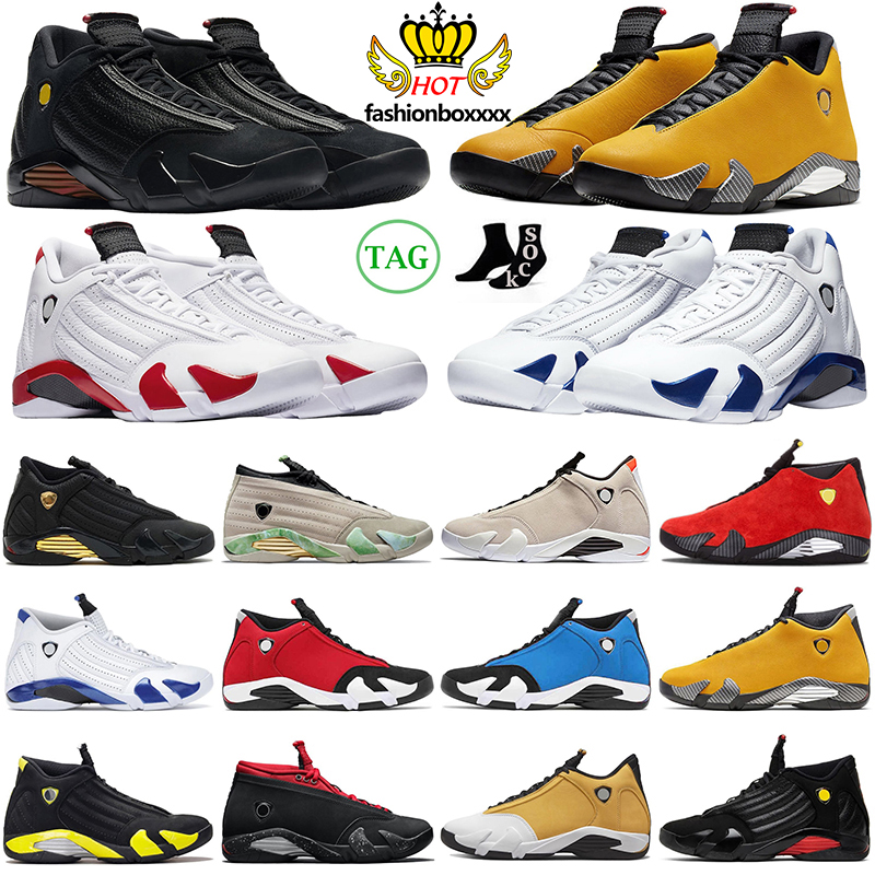 

Light Ginger 14 14s Men Basketball Shoes Jumpman Gym Blue Red Lipstick Gold Challenge Last Shot Fortune Hyper Royal Candy Cane Mens Trainers Sports Sneakers T7, 13