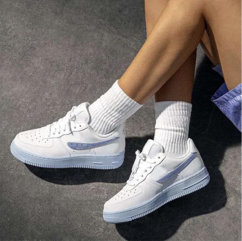 

Men Women Casual shoes forces low 1 Hydrogen Blue Sneakers CZ0377-100 Running Sports, Sky blue