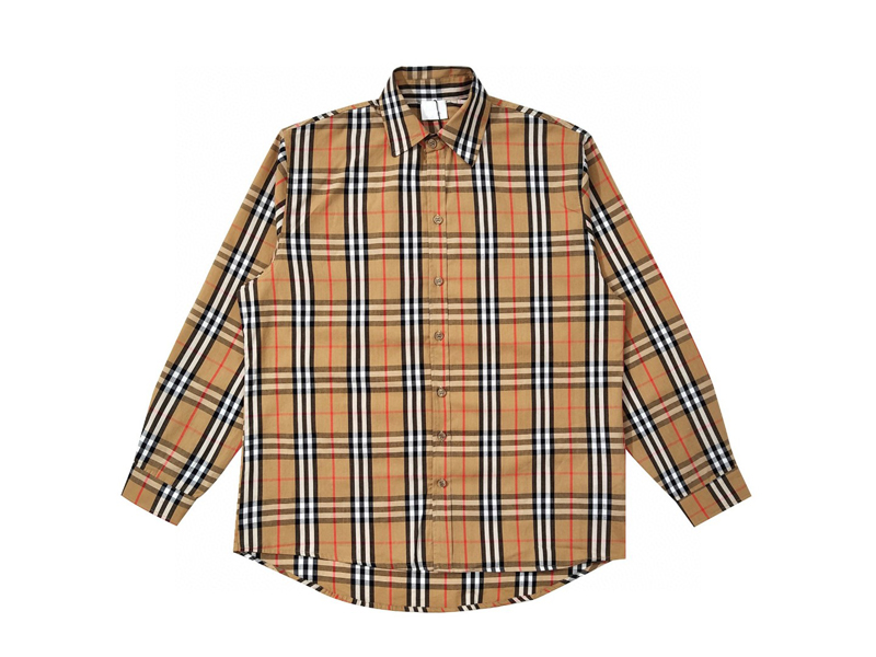 

Men' T-Shirts Designer Mens Formal Business Shirts Fashion Casual Shirt Long-sleeved, Khaki