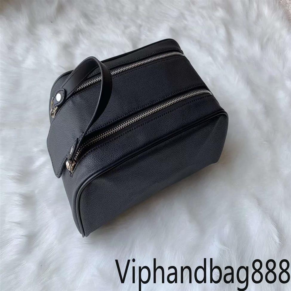 

2020 Double zipper men travelling toilet bag fashion women wash bag large capacity cosmetic bags makeup toiletry bag Pouch wallet 234C, Brown flower