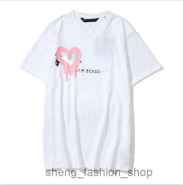 

Men' t Shirts Tshirt Palms Palmangel City Designer Limited Highs Quality Inkjet Graffiti Letter Printing Women' Sailboat 5 FOC0