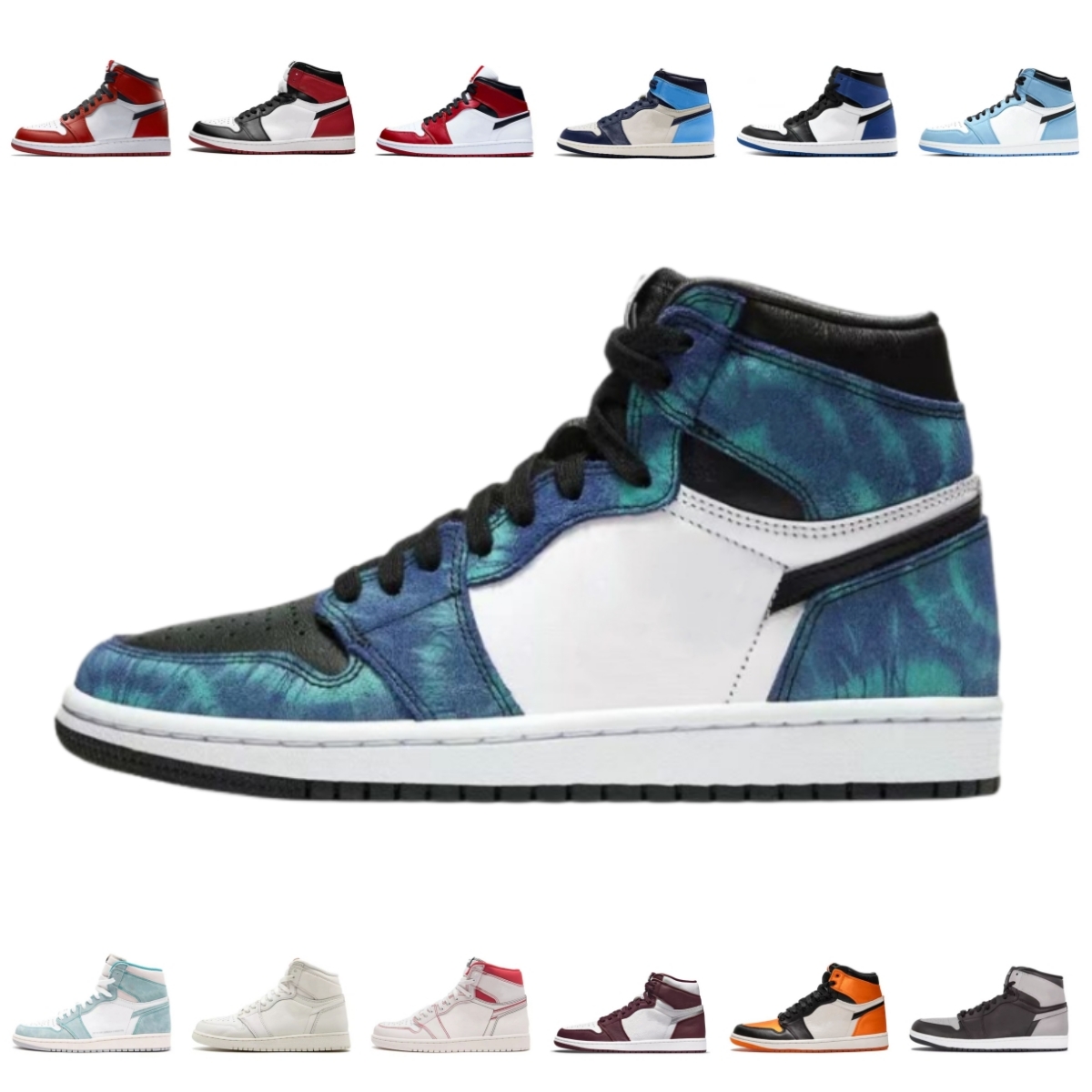 

1 Basketball Shoes 1s Jumpman OG Denim Low Reverse Mocha Stage Haze University Blue Patent Bred Yellow Toe Lost and Found Mens Womens Designer Sneaker Trainers F17, #19