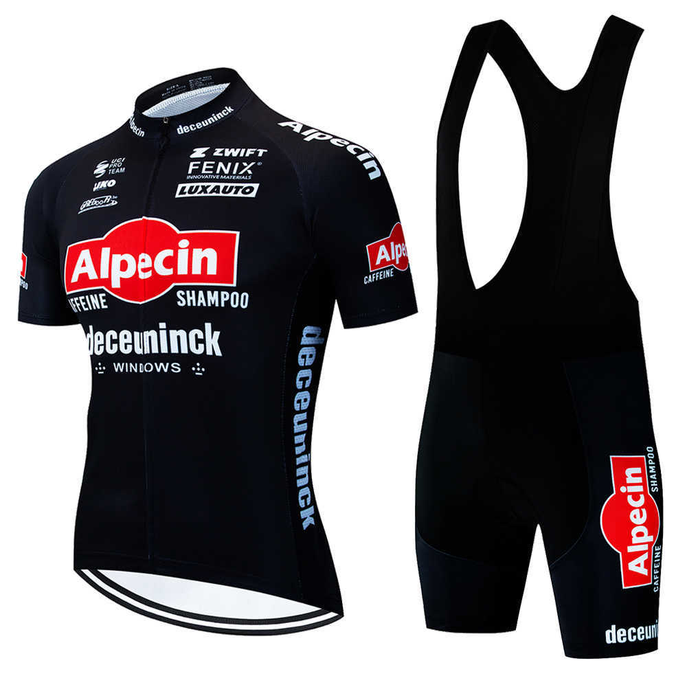 

Jersey ALPECIN jersey Sets Men's Cycling Clothing Summer Short Sleeve MTB Suit Bicycle Bike Clothes Ropa Ciclismo Z230130, Cycling jersey