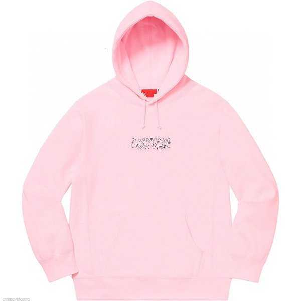 

22ss Men' Fashion Hoodie Casual Loose Sweatshirt Supre Letter Embroidery Women' High Quality 51 7Y66R