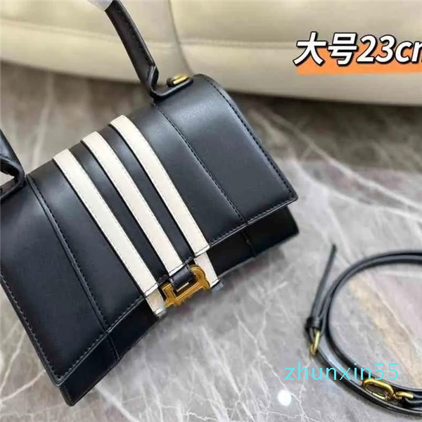 

Evening Bags Hourglass Shoulder Women Bag Brand Balenciga Bags Italy Hour Glass 19cm b Letters 2022 Men Handbags Show Hour Glass Designer