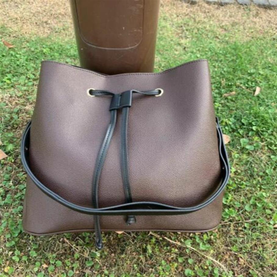 

Ll012 leather fashion famous neonoe shoulder bag Tote designer handbags presbyopic shopping bag purse luxury messenger bag Neonoe227g, Red