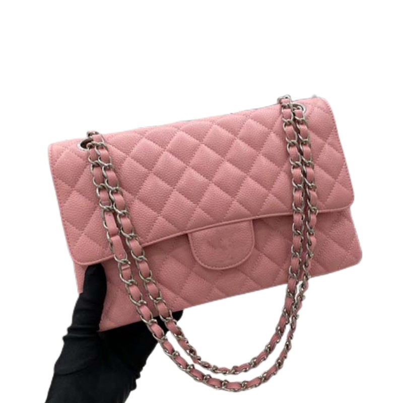 

AAAAA Luxurys Designers bag Women Plain Handbag Bags Genuine Leather Womens Shoulder Crossbody Bag Classic little fragrant bulb bag Stylish and versatile, Pink2