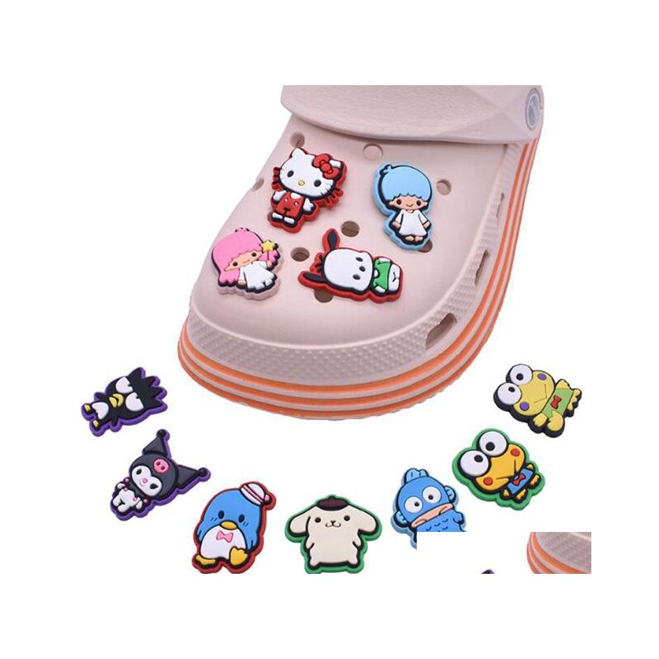 

Shoe Parts Accessories Beach Shoes Croc Charms Pvc Soft Rubber Clog Bracelet Wristband Decoration Wholesale Drop Delivery Dhnop
