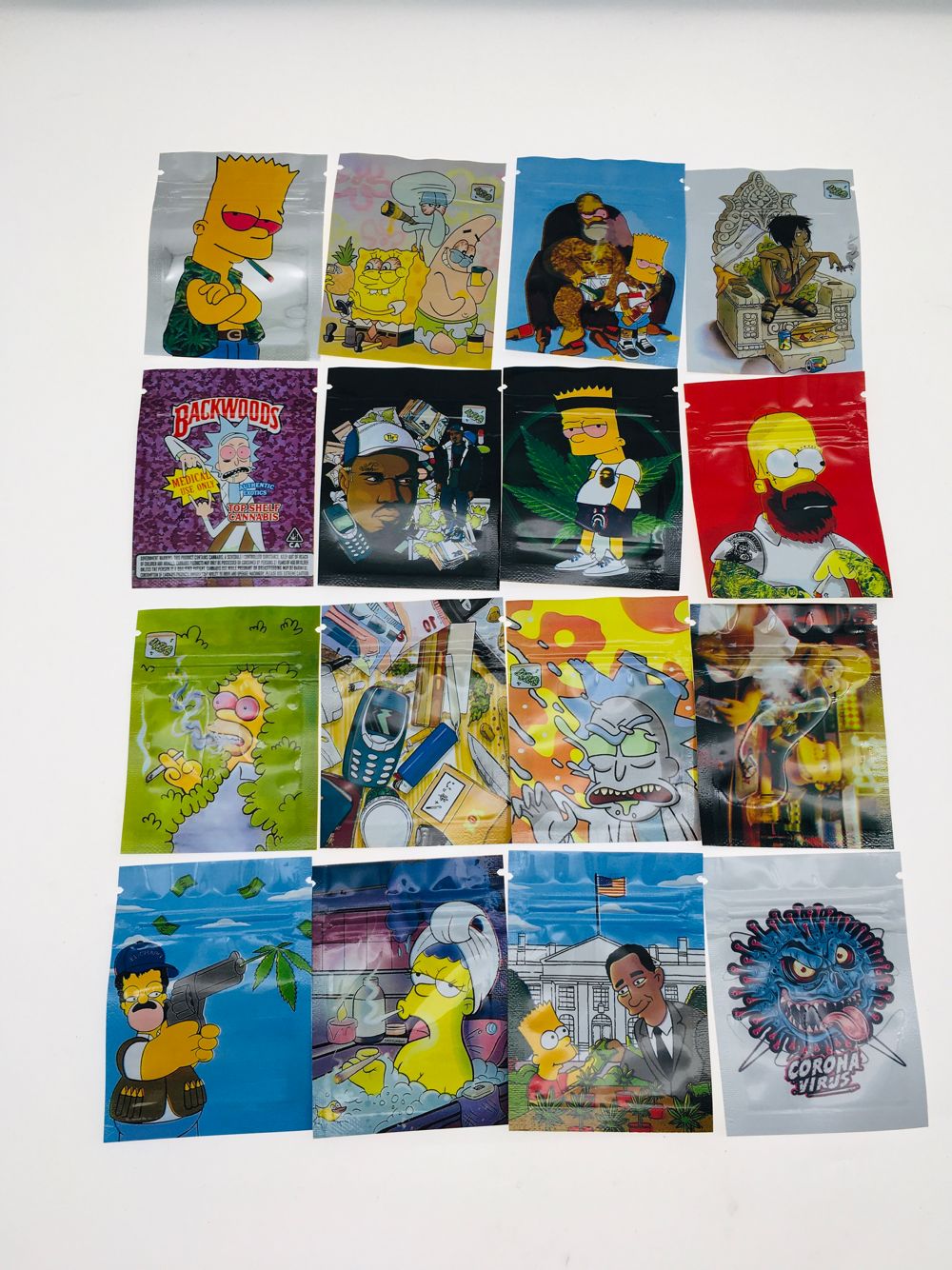 

Packing Bags Packing Bags 12 Type Mylar Bag Trolli Trrlli Errlli Edibles Gummies Packaging Resealable Zipper Pouch 600Mg Custom Logo Dh8Ha